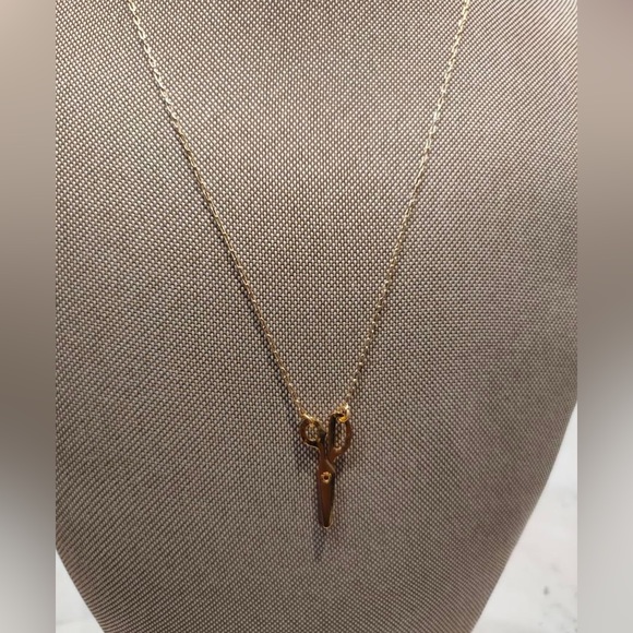 Vintage Scissor Chain Necklace - Picture 3 of 4